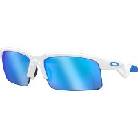 Óculos Oakley Capacitor Polished White/Lentes Prizm Saphire