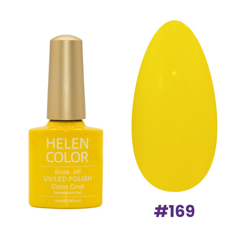Esmalte em Gel Helen Color UV/ LED 10ml, Cores 166 a 220, Compre acima de 1