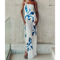 Vestido Musseline Blue Orchid