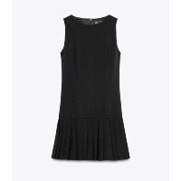 VESTIDO COM DETALHES PLISSADOS