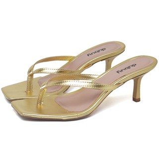 mall inline badgeTamanco Salto Kitten Heels Dourado Original Dubuy 304DB