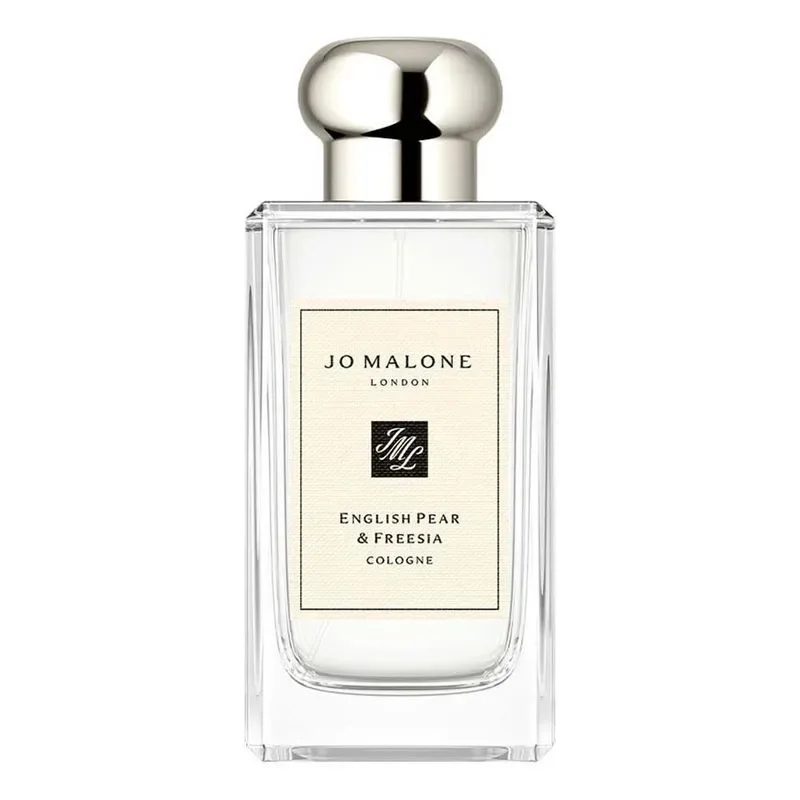 Frasco de perfume Jo Malone English Pear & Freesia, ideal para quem busca perfumes femininos frescos.