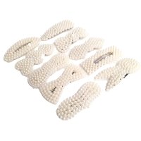 kits 20/50 Grampos Presilha Tic Tac Pérola