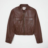 jaqueta bomber marrom