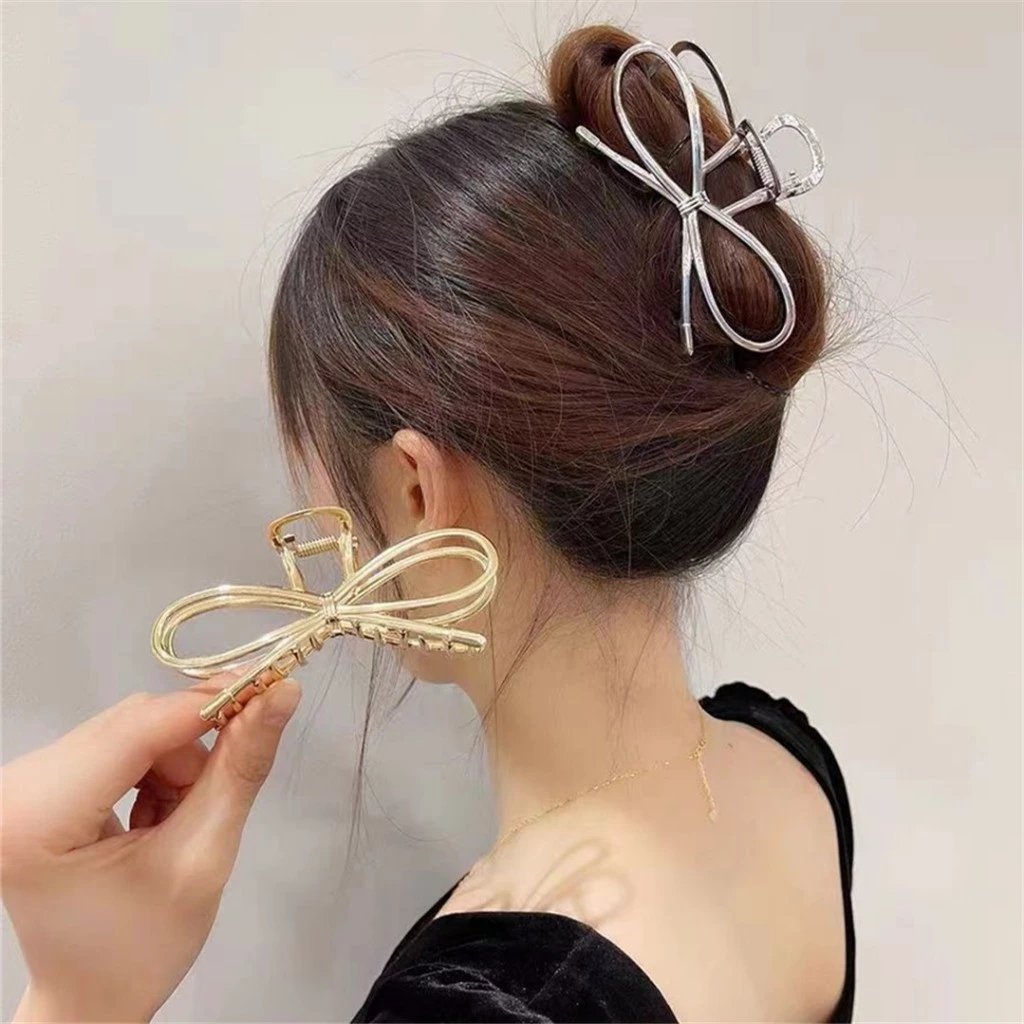 Grampo De Cabelo Coreano , Laço Simples , Acessório Para Mulheres