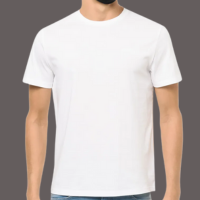 Camiseta Masculina Básica de Algodão Pima Calvin Klein Branca
