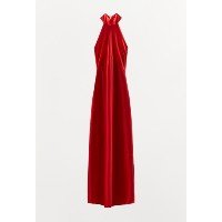 VESTIDO ACETINADO HALTER
