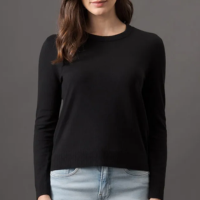 Tricot Feminino Cashmere Calvin Klein Jeans Preto