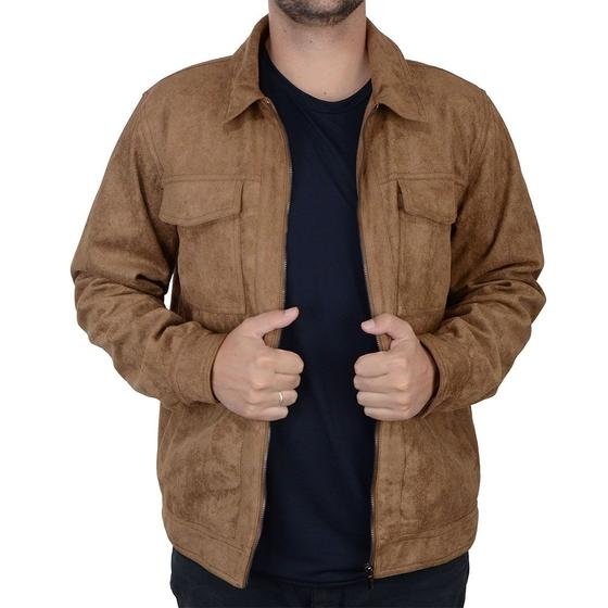 Jaqueta Masculina Highstil Chamois Sport Whisky - 011581