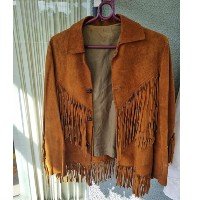 jaqueta vintage de couro legitimo