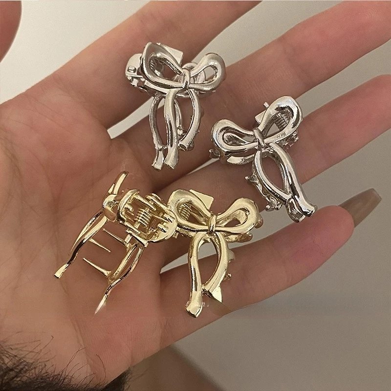 Mini Grampo De Cabelo Bowknot Hair Clip Headwear Acessórios Para Meninas Pr