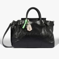 Bolsa Tote Grande Heaven Couro Preta