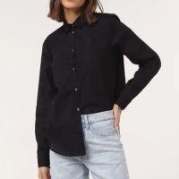 Camisa GAP Bolso Preta