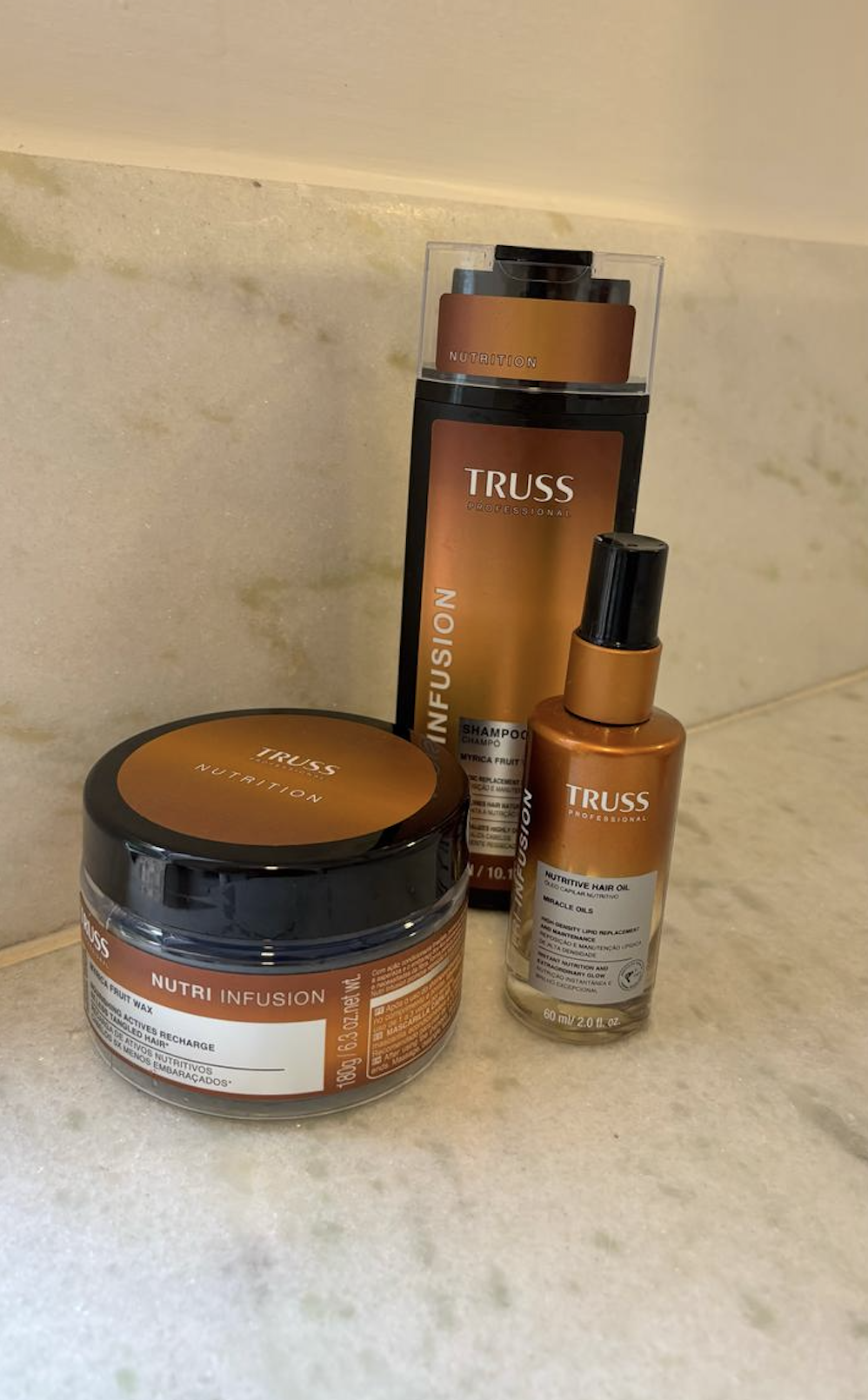 TRUSS Nutri Infusion, a linha de nutrição para o cabelo