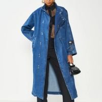 Casaco Jeans Loose Alongado