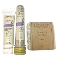 L’odorat Bem Estar Kit - Creme de mão + Escalda Pés + Sabonete + Lenço Kit