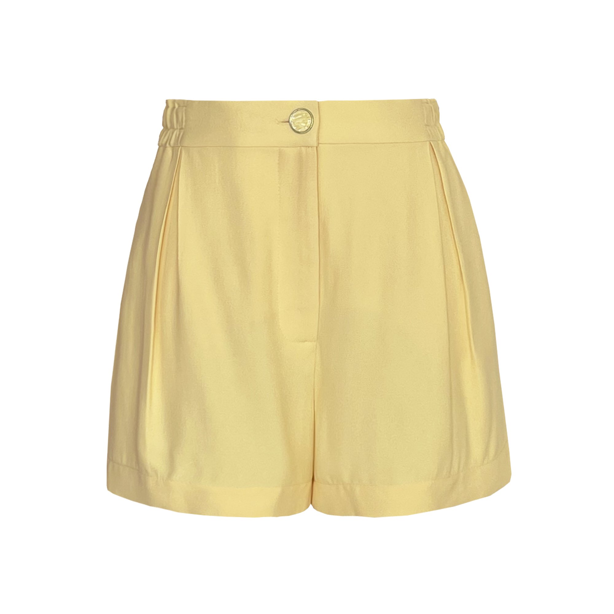 Bermuda Nathalie - Amarelo Creme