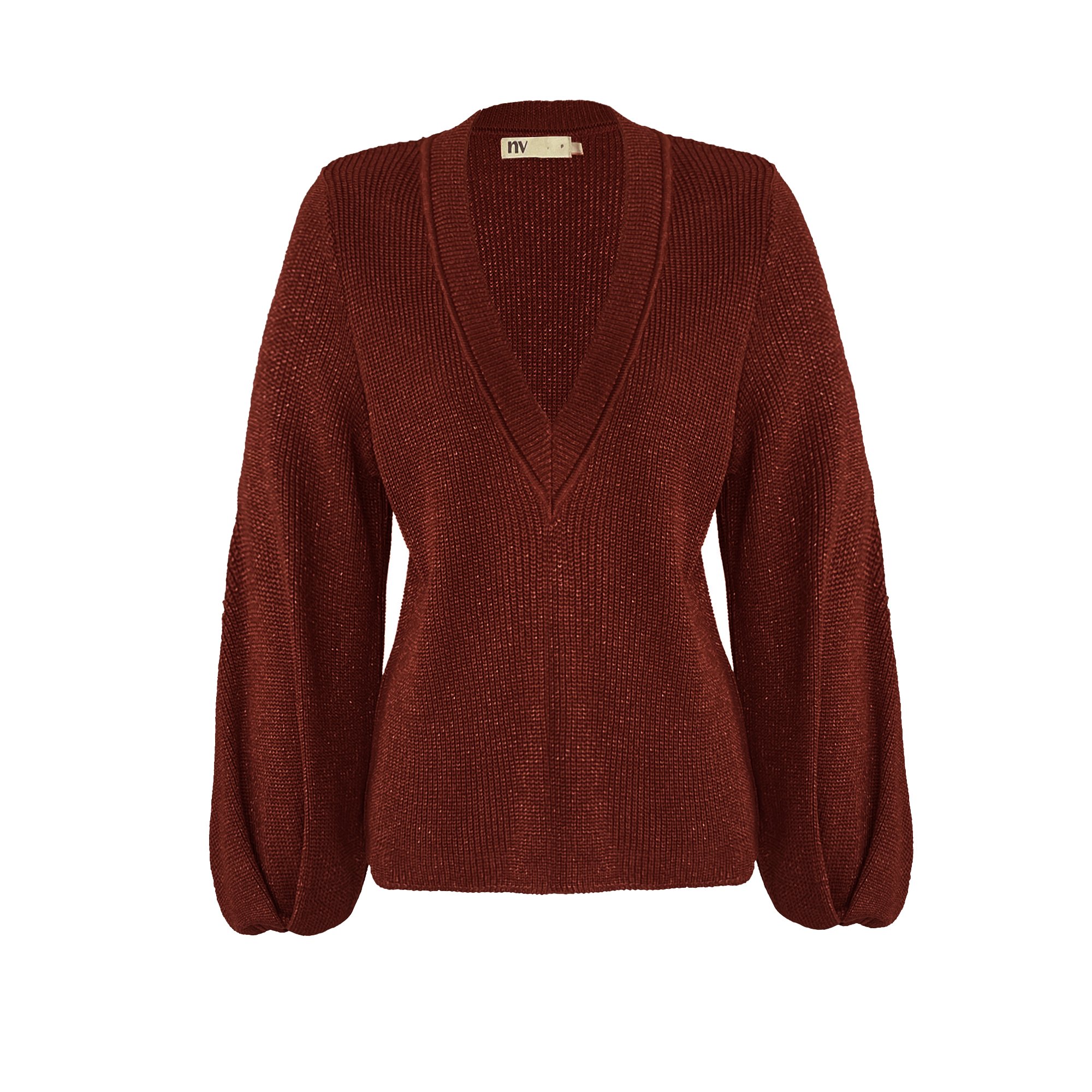 Blusa Tricot Daniela - Marrom Almond