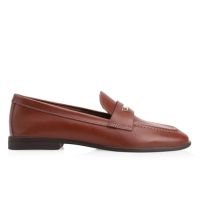 Mocassim Couro Marrom