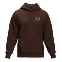 Moletom Hyve Blusa De Frio Com Capuz Modelo Canguru Top Feminino - Cafe