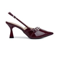 Scarpin Feminino Via Marte Verniz Vinho