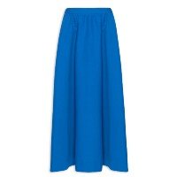 Saia Ampla Bolso - Azul