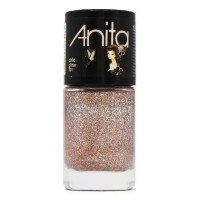 Esmalte Glitter Coleção 6 Tons De Nude Chic 10ml - Anita