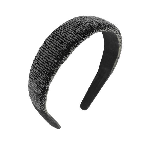 Tiara Larga De Vidrilhos Bordada - Marita Padin