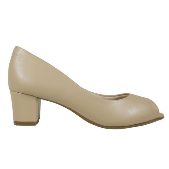 Peep Toe Beira Rio Scarpin Aberto Sapato Feminino 4777.400