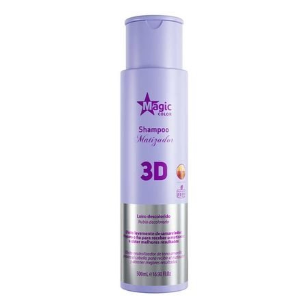 Magic Color Desamarelador 3D Shampoo Matizador 500ml