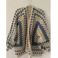 cardigan casaco crochê inverno