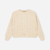 Suéter em Tricô Pesado Curve & Plus Size Amarelo