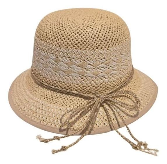 Chapéu Feminino Estilo Sofisticado Verão Com Lacinho Lindo - Alwy