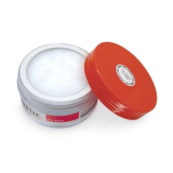 Gel construtor hard max branco leitoso 24g pro nails vertix 2904