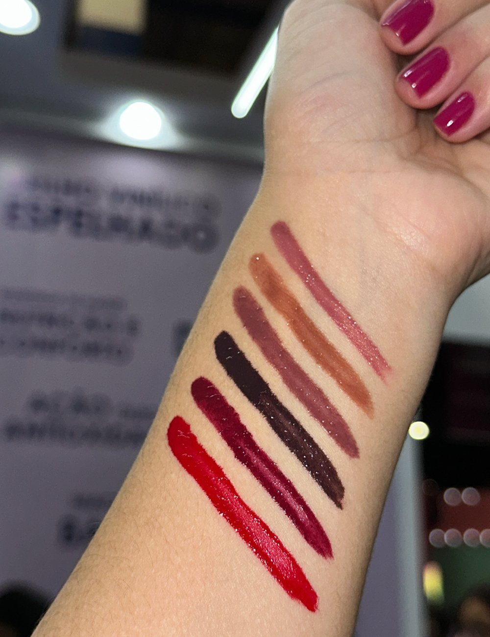 Swatches dos novos BT Vinyl