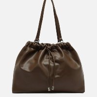 Bolsa Tiracolo Marrom Grande