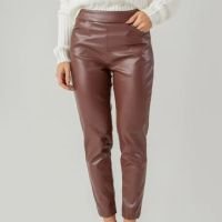 Calça susie couro skinny feminina - Susie Modas