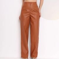 DOUTORAS MODAS Calça de material sintético Pantalona Coleção Nova 0128