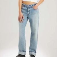 Calça Jeans Levi\'s® 501® 90\'s Lavagem Média
