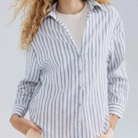 Camisa Feminina Manga Longa Listrada