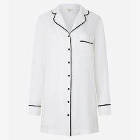 Camisola Americana com Bolsinho e Detalhes Contrastantes Snow White