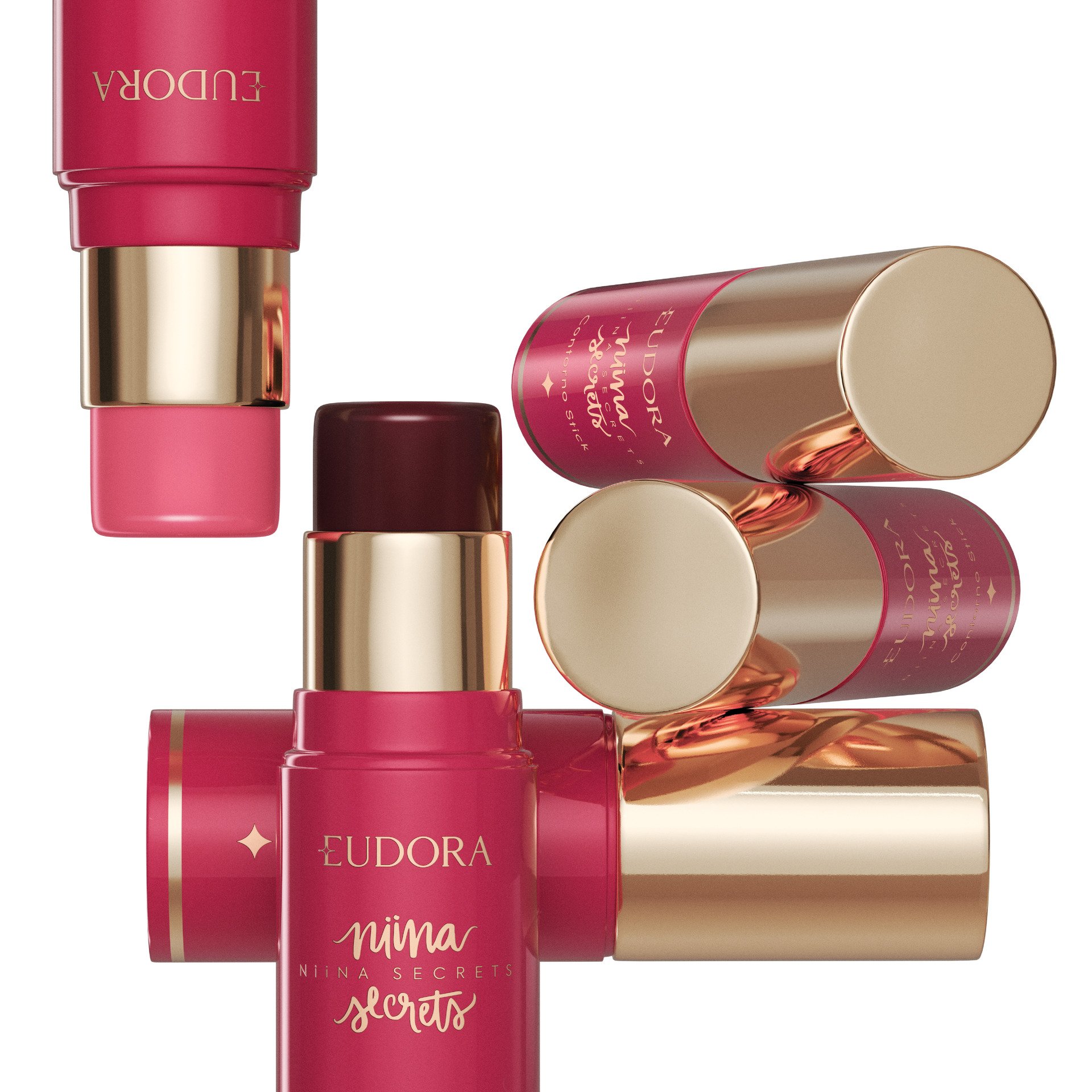 Blush Stick Daily, um dos lançamentos de produtos em stick de Eudora Niina Secret's