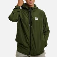 Jaqueta Corta Vento Impermeável Feminina Verde WSS Run Minimalist - Verde