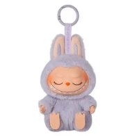 Boneco POPMART Labubu Delighted - Colecionável de Vinil