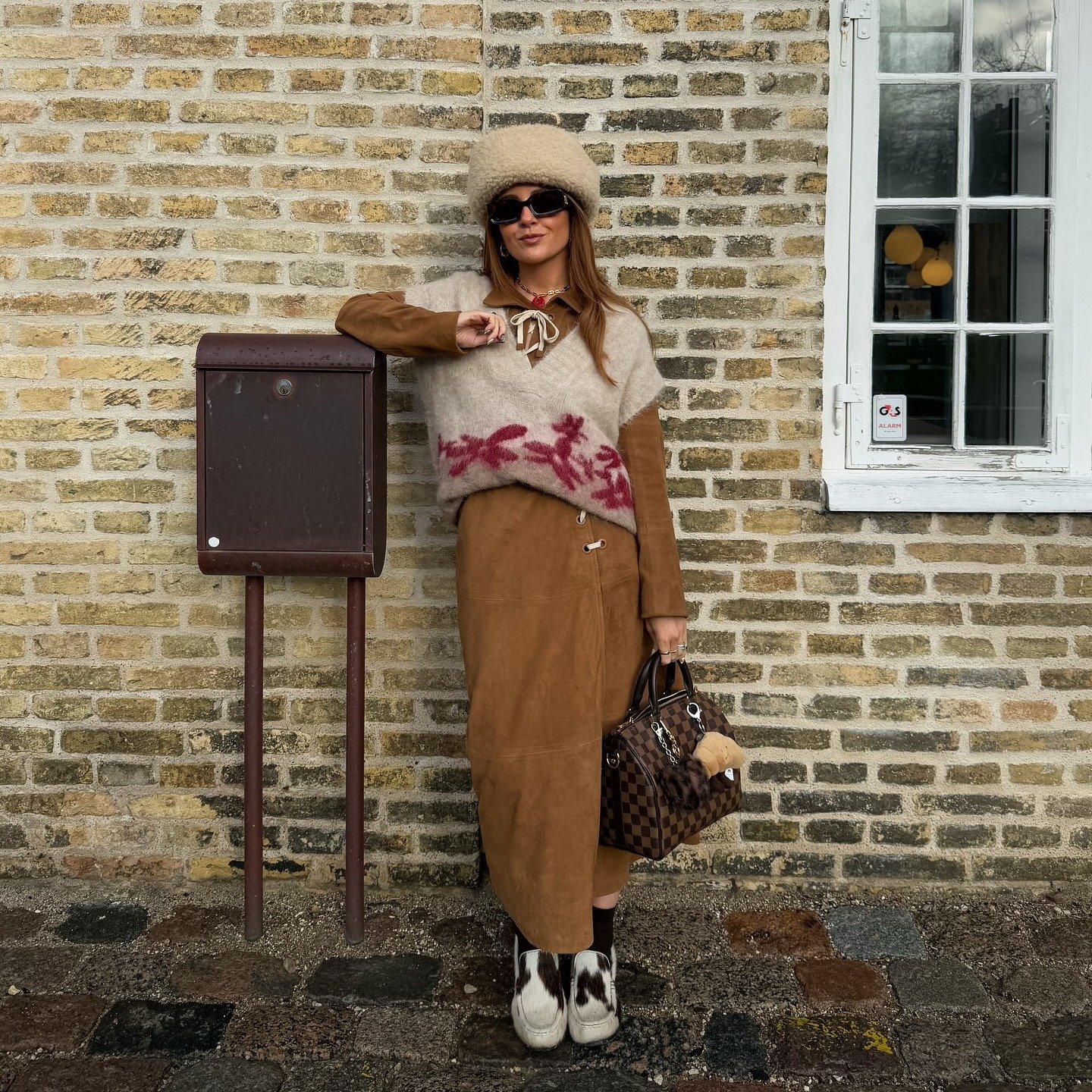 Looks de inverno com colete de tricô que eu quero testar nos dias frios