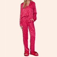 Pijama Feminino Aberto Wild Pink