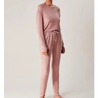 Pijama Hering Feminino Básico Longo Em Tricot