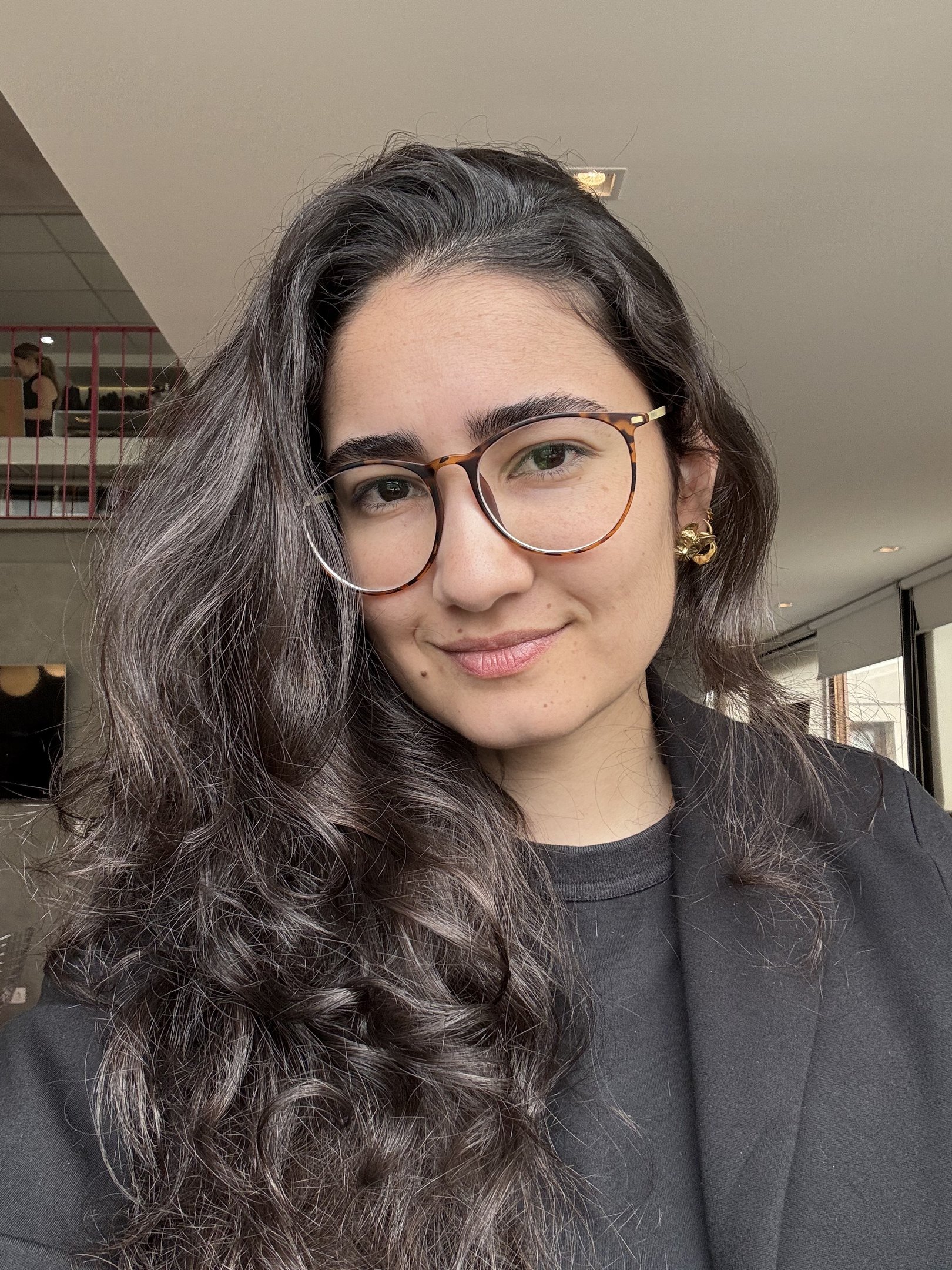 O cabelo volumoso pode se beneficiar de um primer de cabelo para definição e controle.