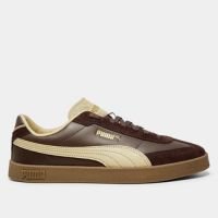 Tênis Couro Puma Club II Era - Marrom