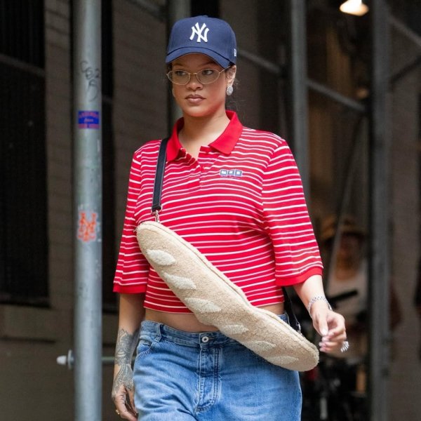 16 modelos de camisa polo tendência que certamente a Rihanna aprovaria